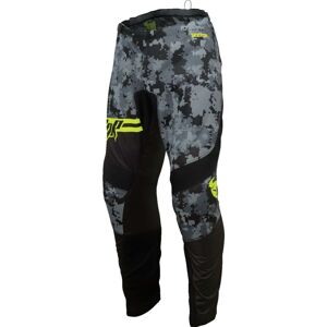 Pantaloni Moto Enduro da Bambino THOR SECTOR DIGI Nero/Camou taglia 18