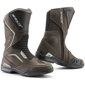 Stivali Moto Turismo Seventy BT2 Waterproof Marrone taglia 46