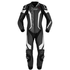 Tuta Moto Interna Spidi LASER PRO PERFORATED Nero Bianco taglia 48