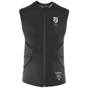 Dainese Flexagon Waistcoat Lady - paraschiena - donna Black/Yellow M