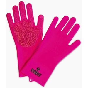 Muc-Off Deep Scrubber - guanti manutenzione bici Pink L