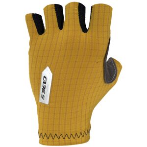 Q36.5 Pinstripe Summer - guanti ciclismo Dark Yellow L