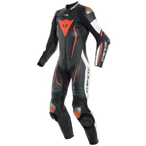 DAINESE - Tute Misano 2 D-Air Professional Estiva Lady Nero / Bianco / Fluo-Rosso Nero,Rosso,Bianco 44