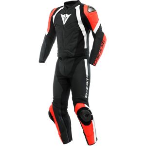 DAINESE - Tute Avro 4 Nero-Matt / Fluo-Rosso / Bianco Nero,Rosso,Bianco 54