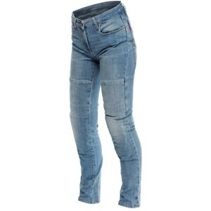 DAINESE - Pantaloni Denim Stone Slim Lady Light-Blue Blu 30