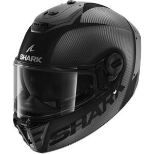 SHARK - Casco Spartan RS Carbon Skin Carbon Mat / Anthracite Nero,Carbonio S