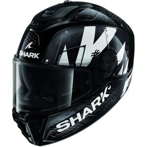 SHARK - Casco Spartan RS Stingrey Nero / Bianco / Anthracite Nero,Bianco S