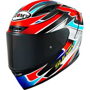 SUOMY - Casco TX-Pro Flat Out Nero,Rosso,Multicolore L