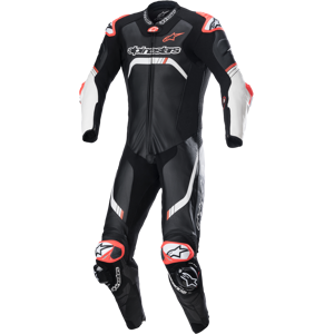 Alpinestars Tuta in Pelle  GP Tech V4 Nero-Bianco