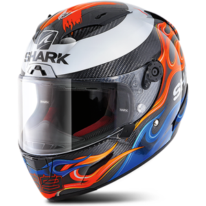 Shark Casco Integrale  Race-R Pro Carbon Lorenzo 2019 Carbonio-Blu-Rosso