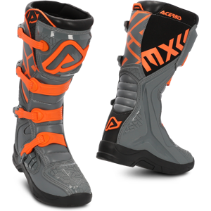 Acerbis Stivali Cross  X-Team Grigio-Arancio