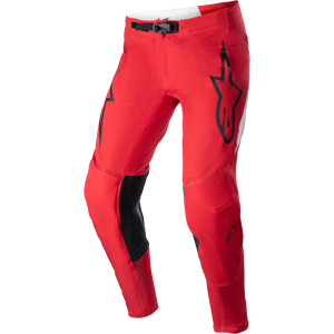 Alpinestars Pantaloni Cross  Supertech Risen Rosso-Bianco