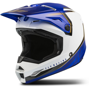 Fly Racing Casco Cross Kinetic Blu