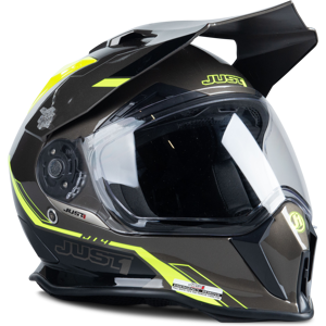 Just1 Casco Adventure  J14 Line Giallo