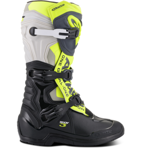 Alpinestars Stivali Cross  Tech 3 Nero-Grigio-Giallo