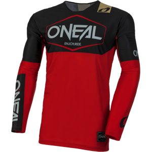 O'Neal Maglia Cross  Mayhem Hexx Nero-Rosso