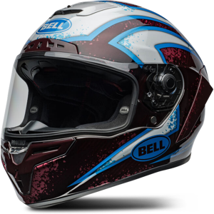 BELL Casco Integrale  Race Star DLX Flex Rosso-Argento