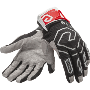 Eleveit Guanti Cross  X-TREME Nero-Rosso-Bianco