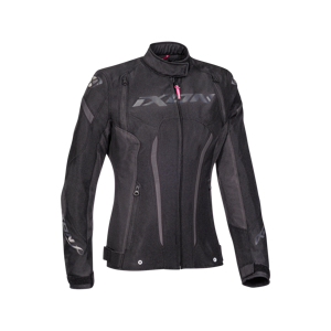 Ixon Giacca Moto Donna  Striker Nera