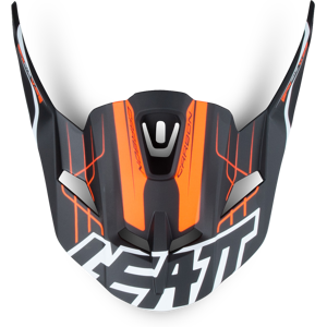 Leatt Frontino Casco Bambino  GPX 6.5 Carb V02 Arancio-Nero-Grigio