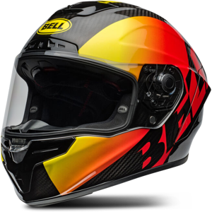 BELL Casco Integrale  Race Star DLX Flex Nero-Rosso