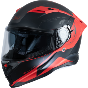 Origine Casco Modulare  Force Techno Nero-Rosso