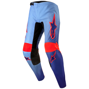 Alpinestars Pantaloni Cross  Fluid Lucent Blu-Arancio