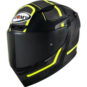 Suomy Casco Integrale  Track-1 Ninety Seven Metallo Opaco-Giallo