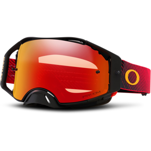 Oakley Maschera Cross  Airbrake Red Flow