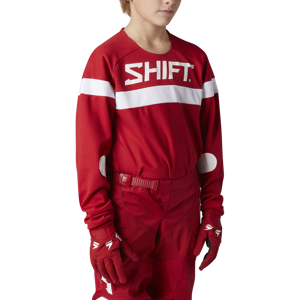 Shift Maglia Cross Bambino  White Label Haut Rossa