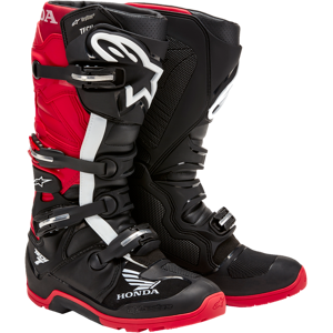 Alpinestars Stivali Cross  Honda Tech 7 Enduro Drystar Nero-Rosso