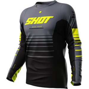 Shot Race Gear Maglia Cross Shot Devo Giallo Neon