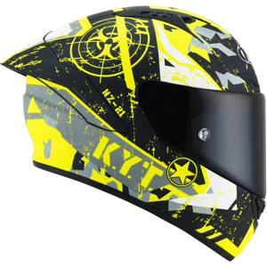 KYT Casco Integrale  NZ-Race Blazing Giallo Opaco