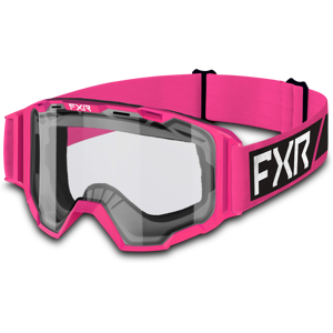 FXR Maschera Cross Bambino  Maverick Rosa Lente Trasparente