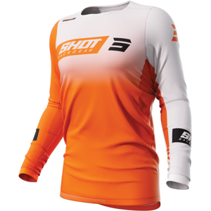 Shot Race Gear Maglia Cross Shot Scope Arancio