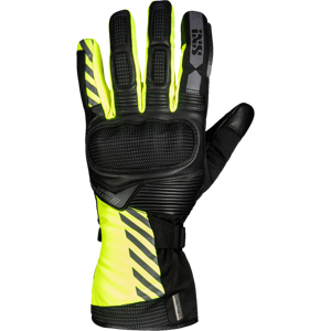 iXS Guanti Moto  Tour Glasgow-ST 2.0 Nero-Giallo Fluo