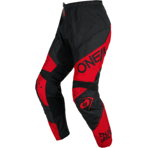 O'Neal Pantaloni Cross  Element Racewear Nero-Rosso