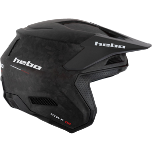 Hebo Casco Trial  Zone Race Nero