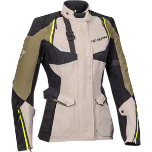 Ixon Giacca Moto Donna  Eddas Beige-Marrone-Nero