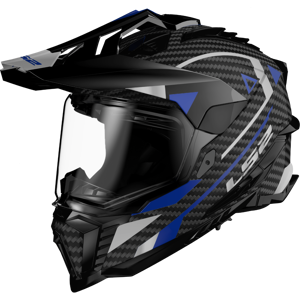 LS2 Casco Adventure  MX701 Explorer Carbon Blu