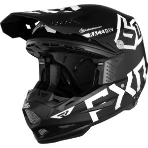 FXR Casco Cross  ATR-2 Nero-Bianco