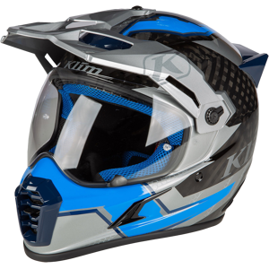 KLIM Casco Adventure  Krios Pro Ventura Blu Elettrico