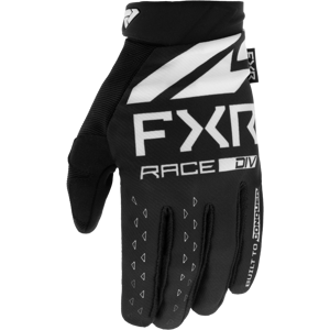 FXR Guanti Cross  Reflex Nero-Bianco