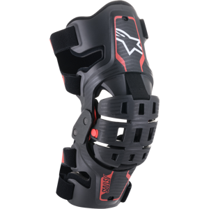 Alpinestars Ginocchiere Bambino  Bionic 5S Nero-Rosso