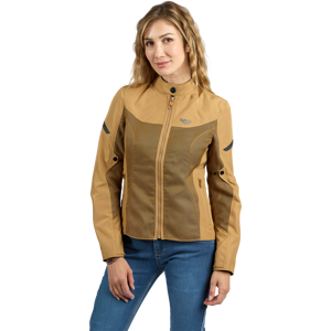 Ixon Giacca Moto Donna  Fresh Lady Camel