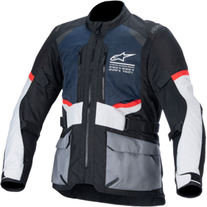 Alpinestars Giacca Moto  Andes Air Drystar Blu Scuro-Nero-Grigio