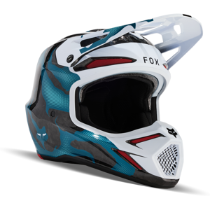 FOX Casco Cross  Racing V3 RS Withered Multi