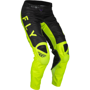 FLY Racing Pantaloni Cross  Kinetic Hi Vis/Nero