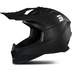 Shot Race Gear Casco Cross Shot Lite Solid Nero