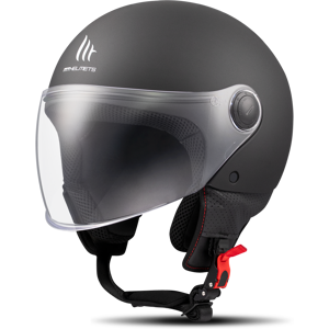 MT Casco Jet  Street S Nero Opaco